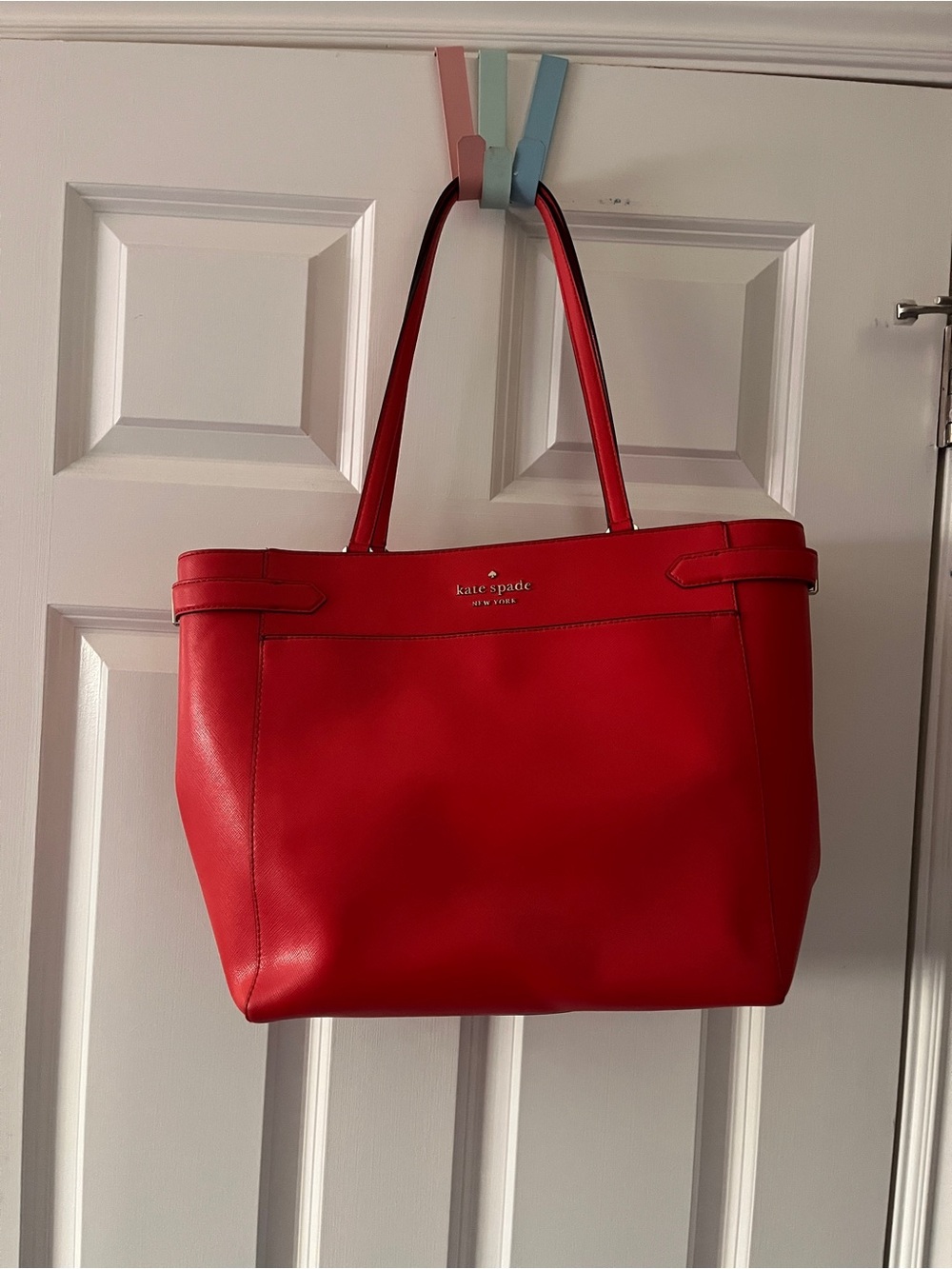 kate spade Red Leather Tote